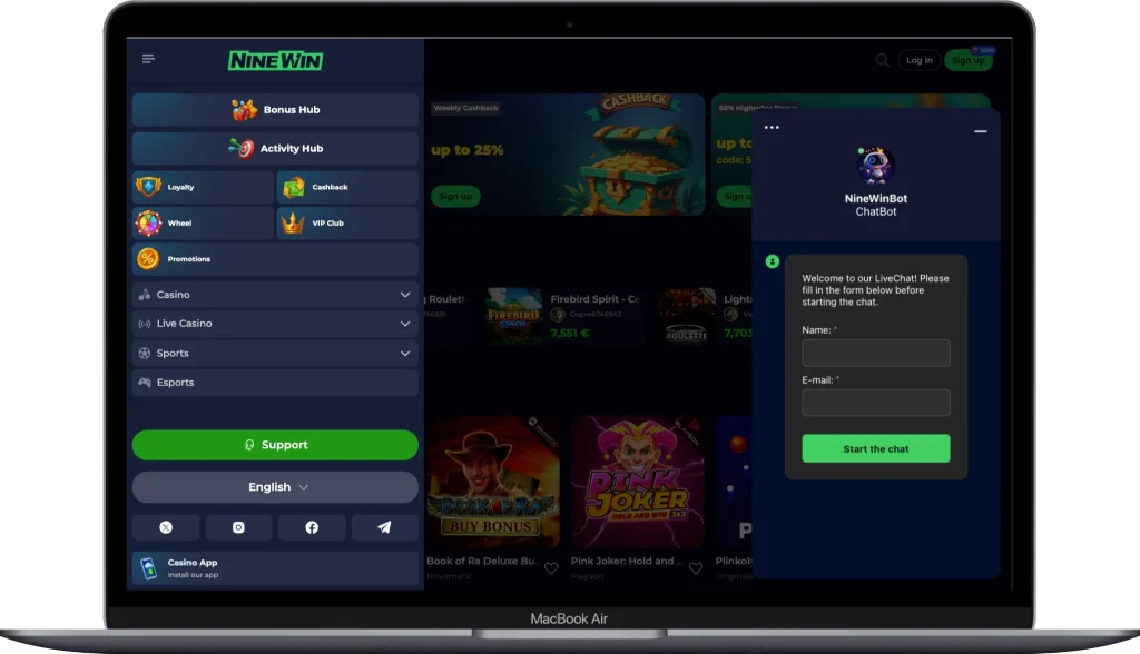 Ninewin Casino in Nederland image 2